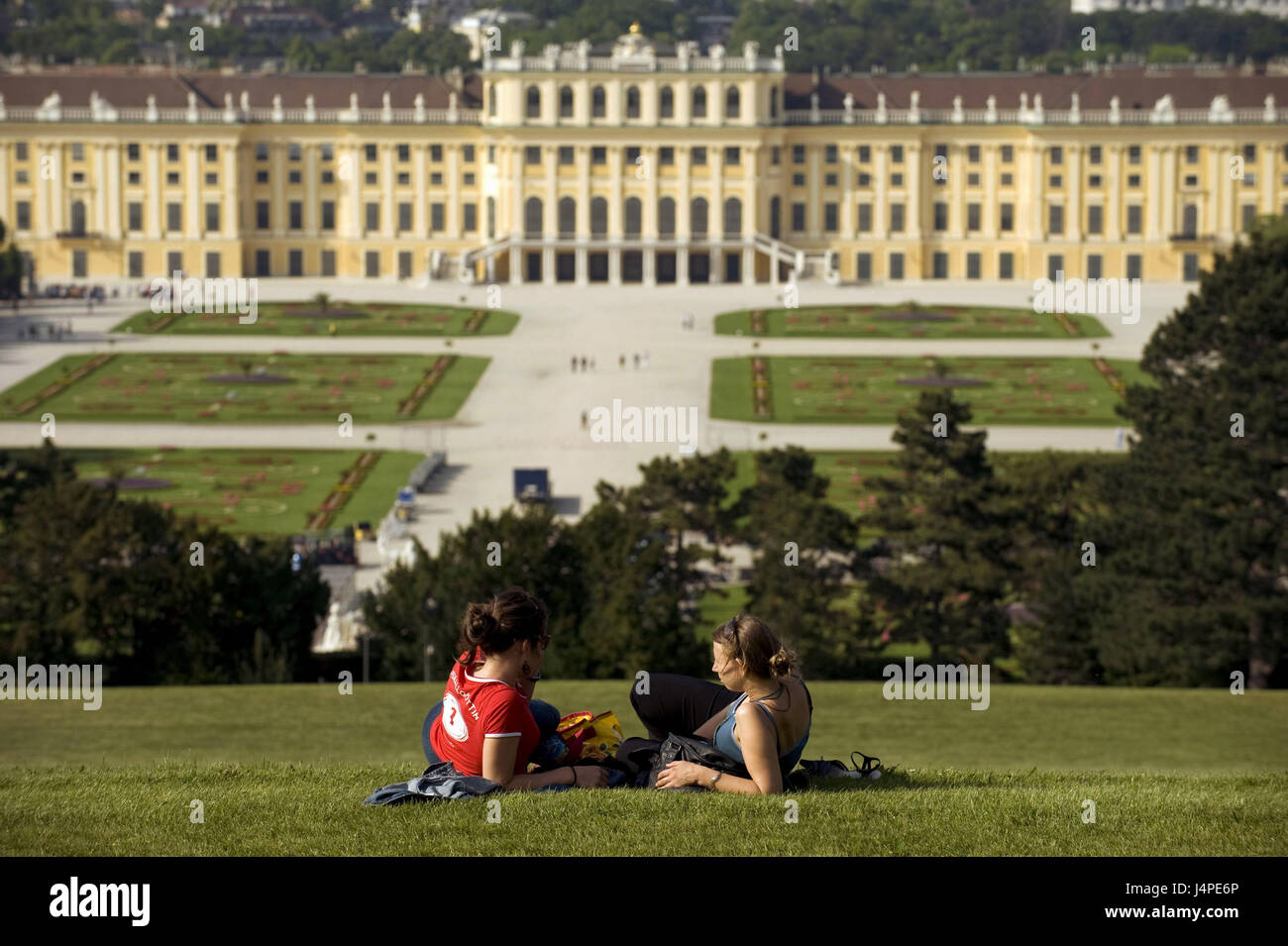 Austria, Vienna, castello di Schönbrunn, Foto Stock