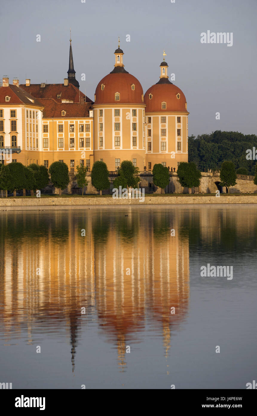 In Germania, in Sassonia, Dresda, castello Moritz, Foto Stock