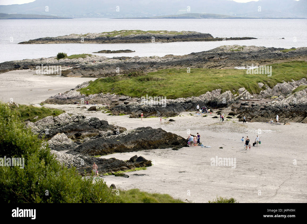 Irlanda, Munster, nella contea di Kerry, Ring of Kerry, costa, Foto Stock