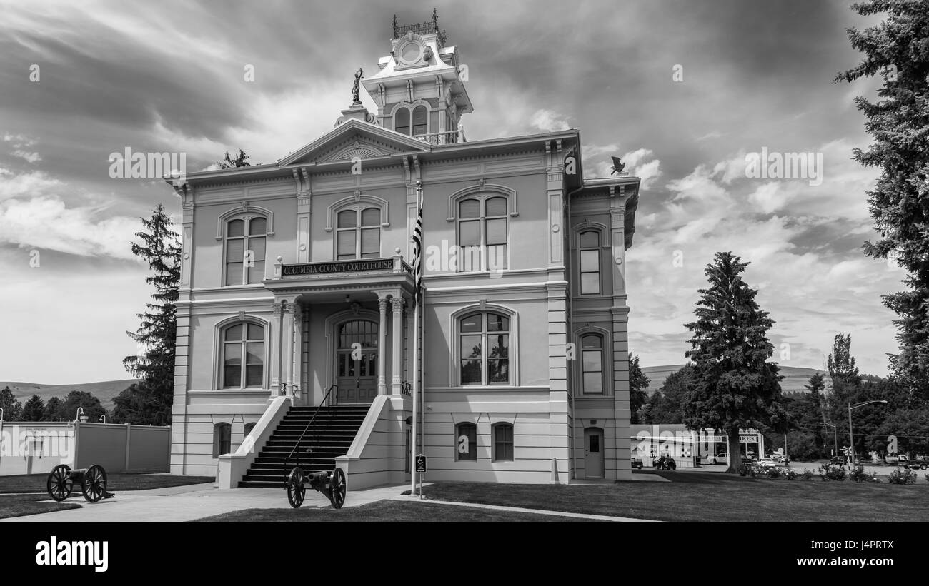 Columbia County Courthouse a Dayton, Washington nella regione Palouse. Foto Stock
