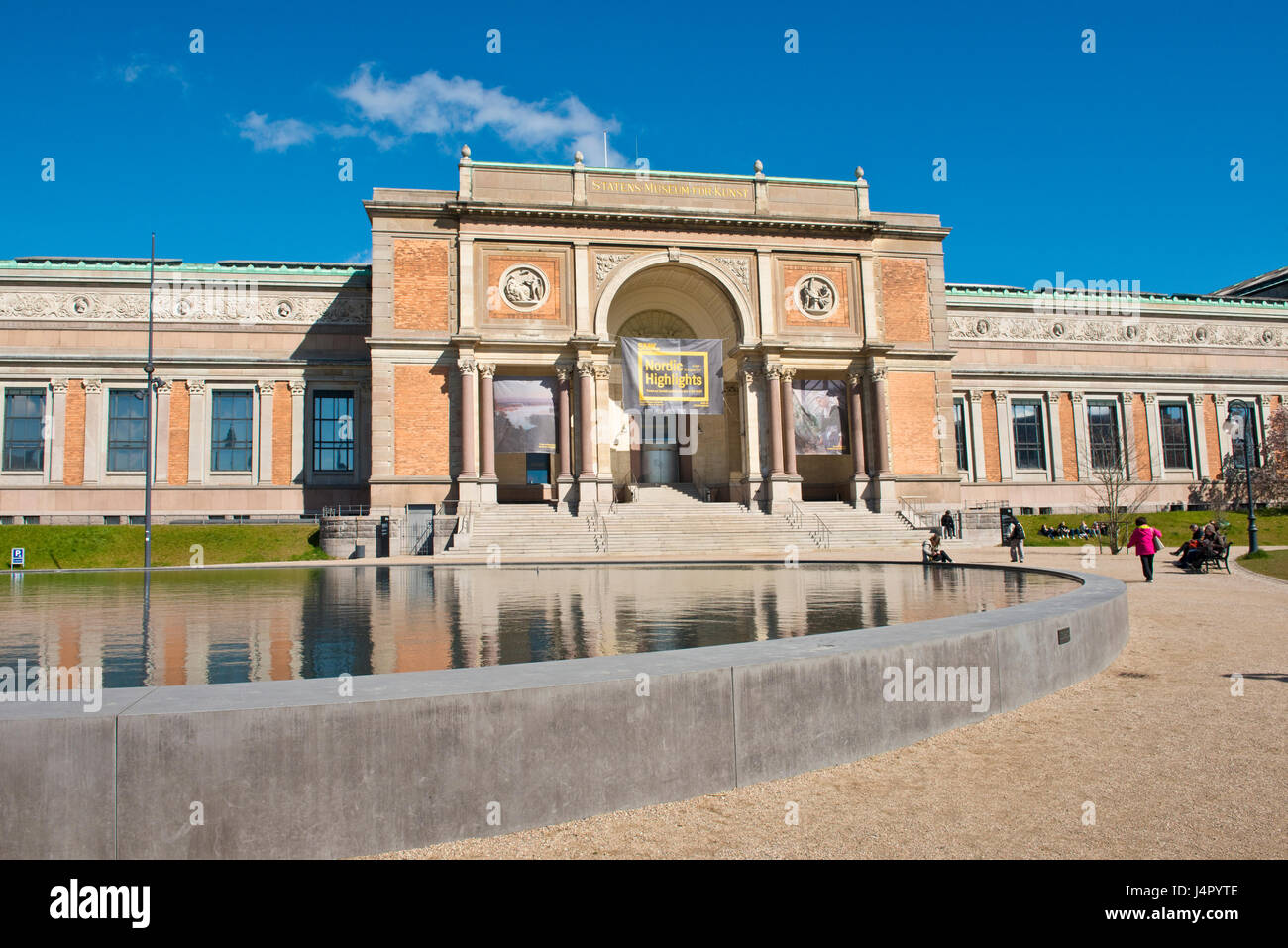 Galleria nazionale di Danimarca, Copenhagen, Danimarca Foto Stock