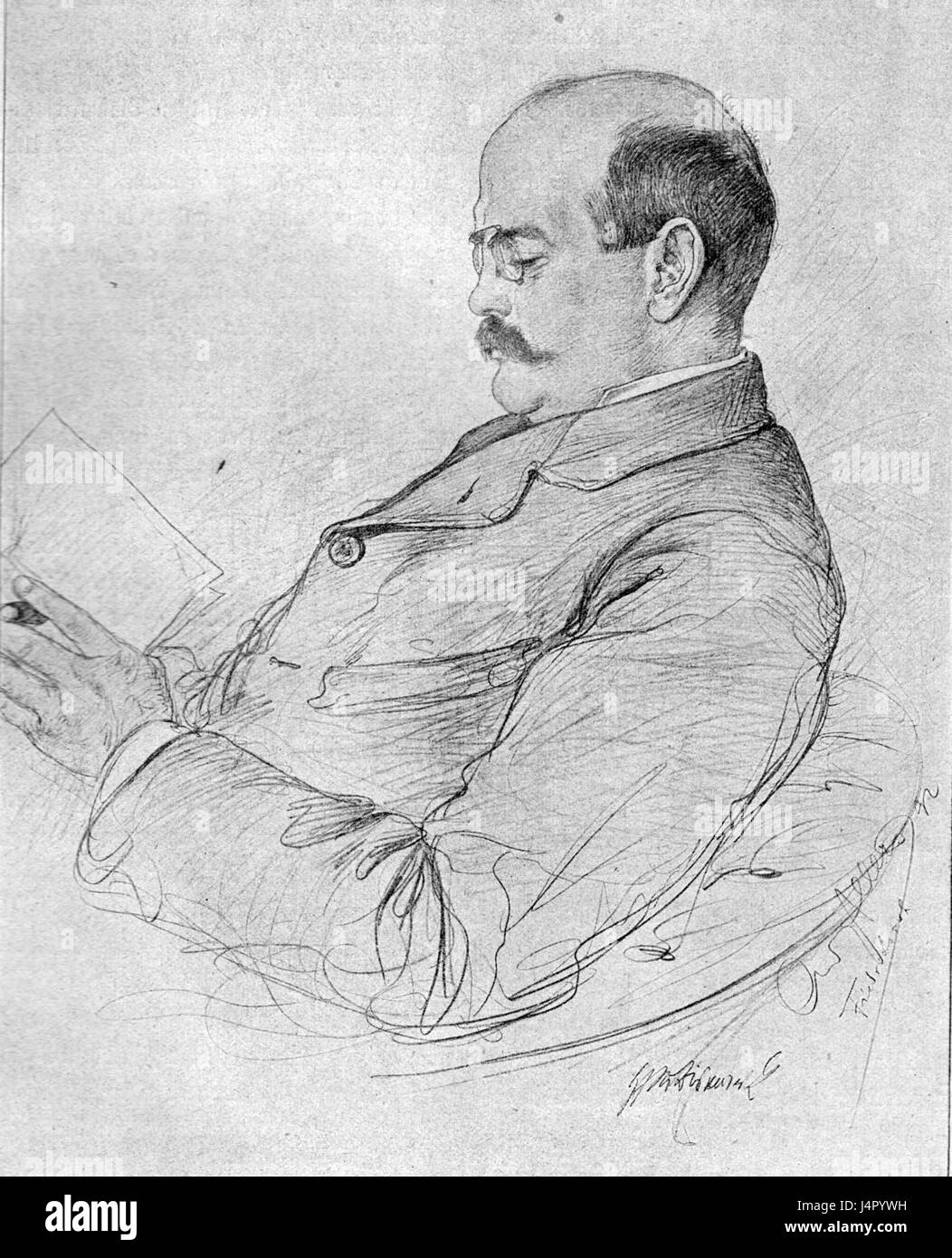 Wilhelm von Bismarck (Allers) Foto Stock