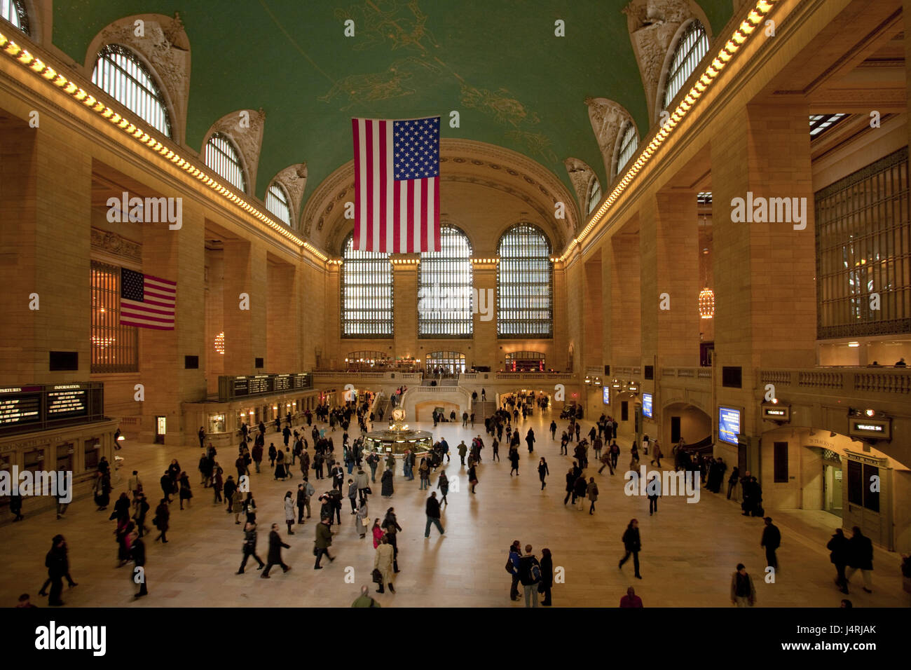 Gli Stati Uniti, New York City, la Grand Central station, interior shot, Foto Stock