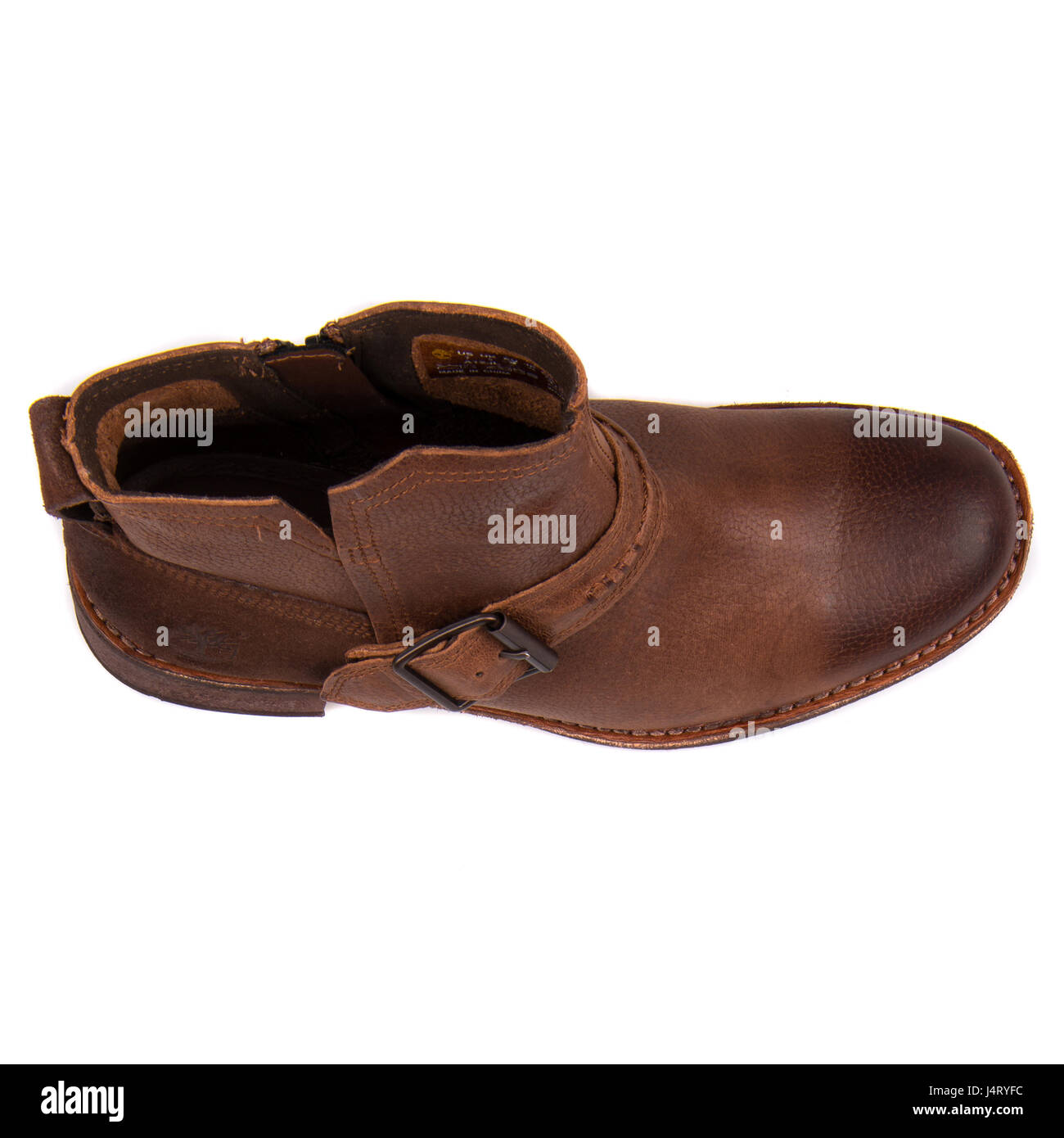 Timberland Whittemore Chelsea marrone scuro Donna Stivali in pelle - UN12JL Foto Stock