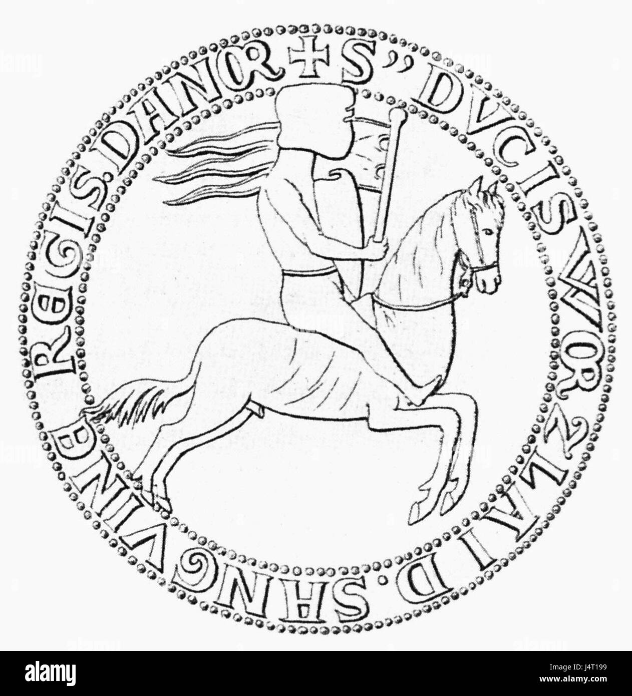 WartislawIII.Siegel Foto Stock