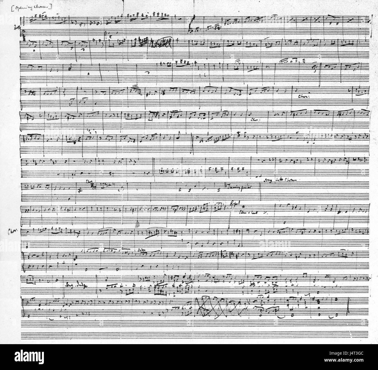 Prova dallo schizzo della giuria Foto Stock