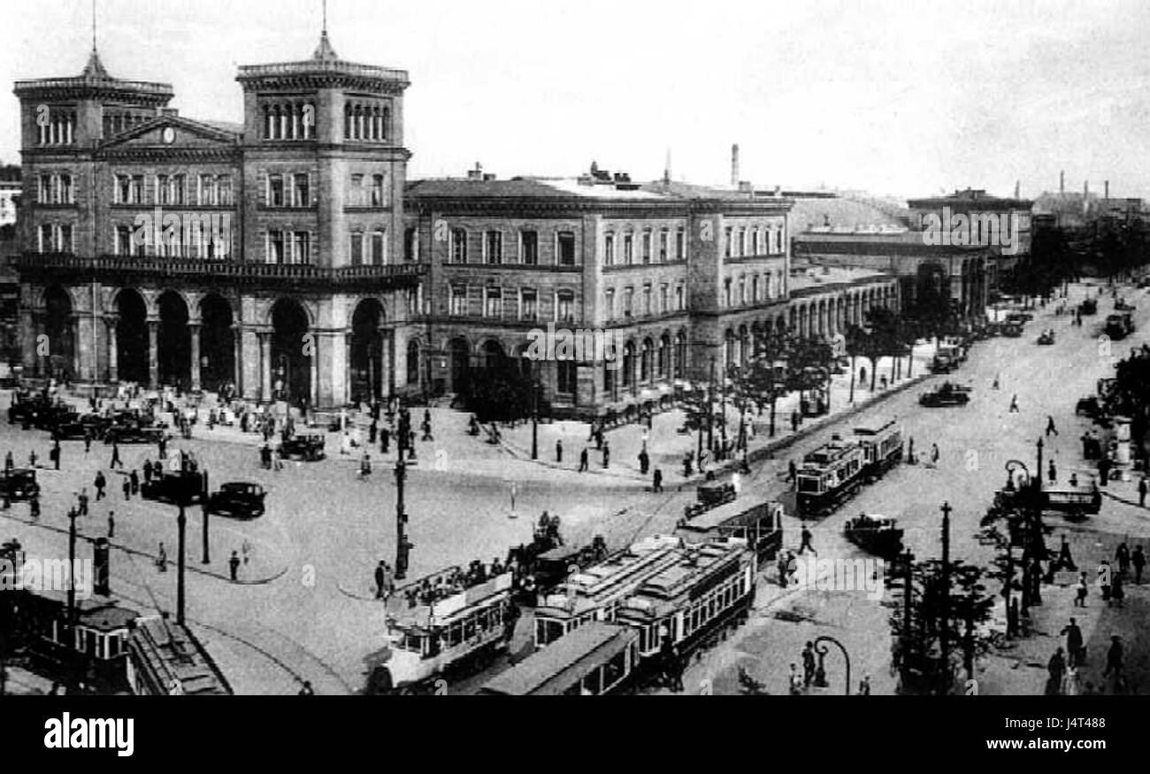 Stazione ferroviaria Berlin Goerlitzer Bahnhof Foto Stock