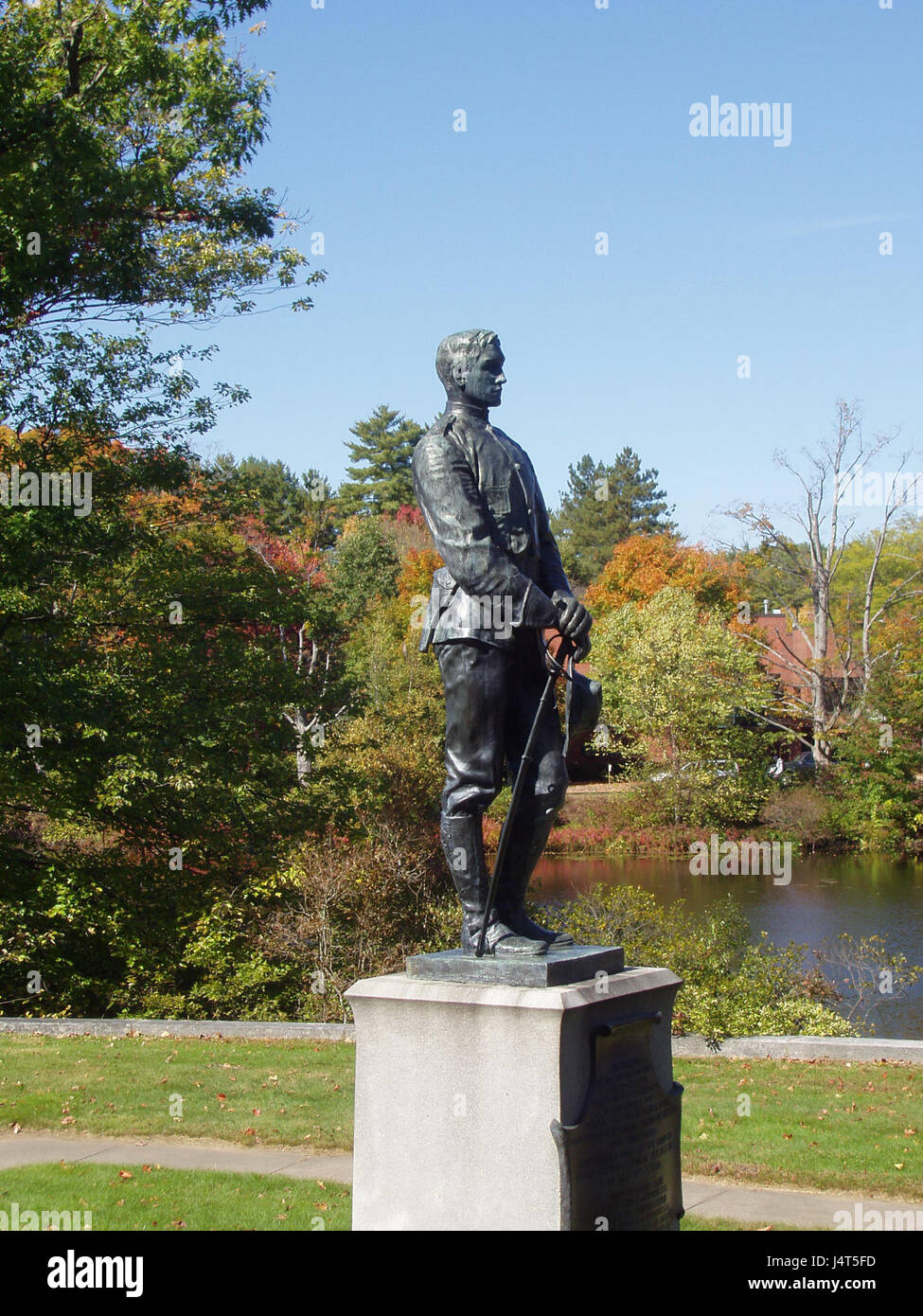 Giovane soldato da Bela Pratt, San Paolo Scuola Concord, New Hampshire Foto Stock