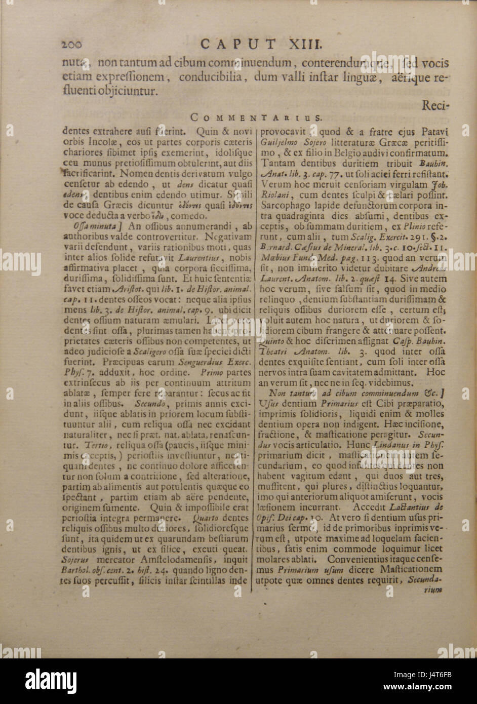 L'edizione del 2001 di "Syntagma Anatomicum" di Vesling, uno studio anatomico completo dell'anatomia umana, pubblicato per la prima volta nel XVII secolo. Foto Stock