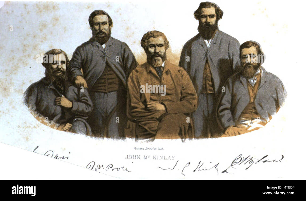 Le vie di McKinlay e Party in tutta l'Australia 0003, McKinlay Foto Stock