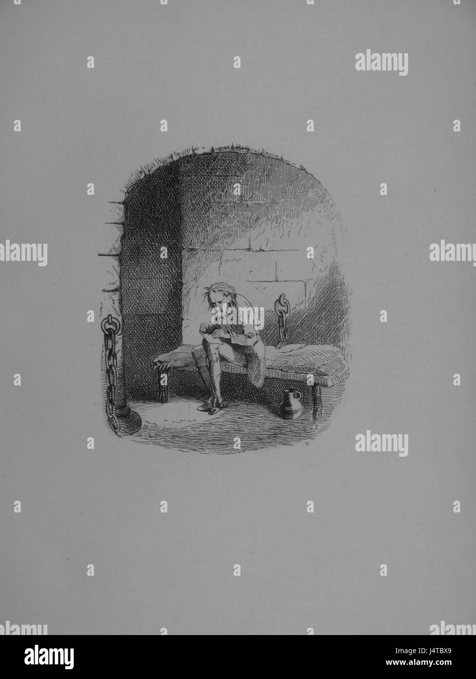 L'incisione in "The Writings of Charles Dickens, volume 20" probabilmente illustra una scena di uno dei romanzi di Dickens, mostrando la sua opera letteraria in forma visiva. Il ventesimo volume di questa collezione mette in evidenza la sua scrittura, influenti commenti sociali e storie guidate dai personaggi. Foto Stock