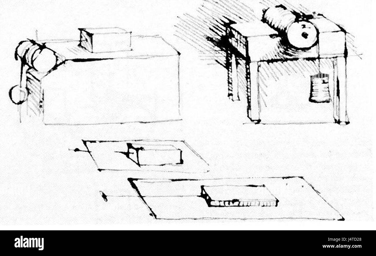 Tribometro Vinci 1 Foto Stock