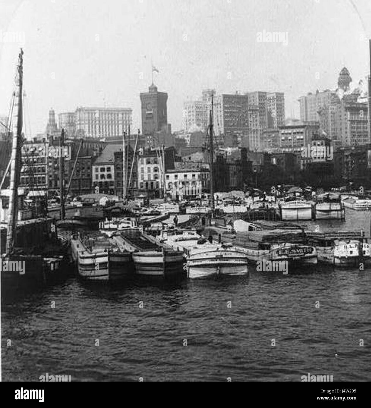 Wrau sullo skyline di New York Foto Stock