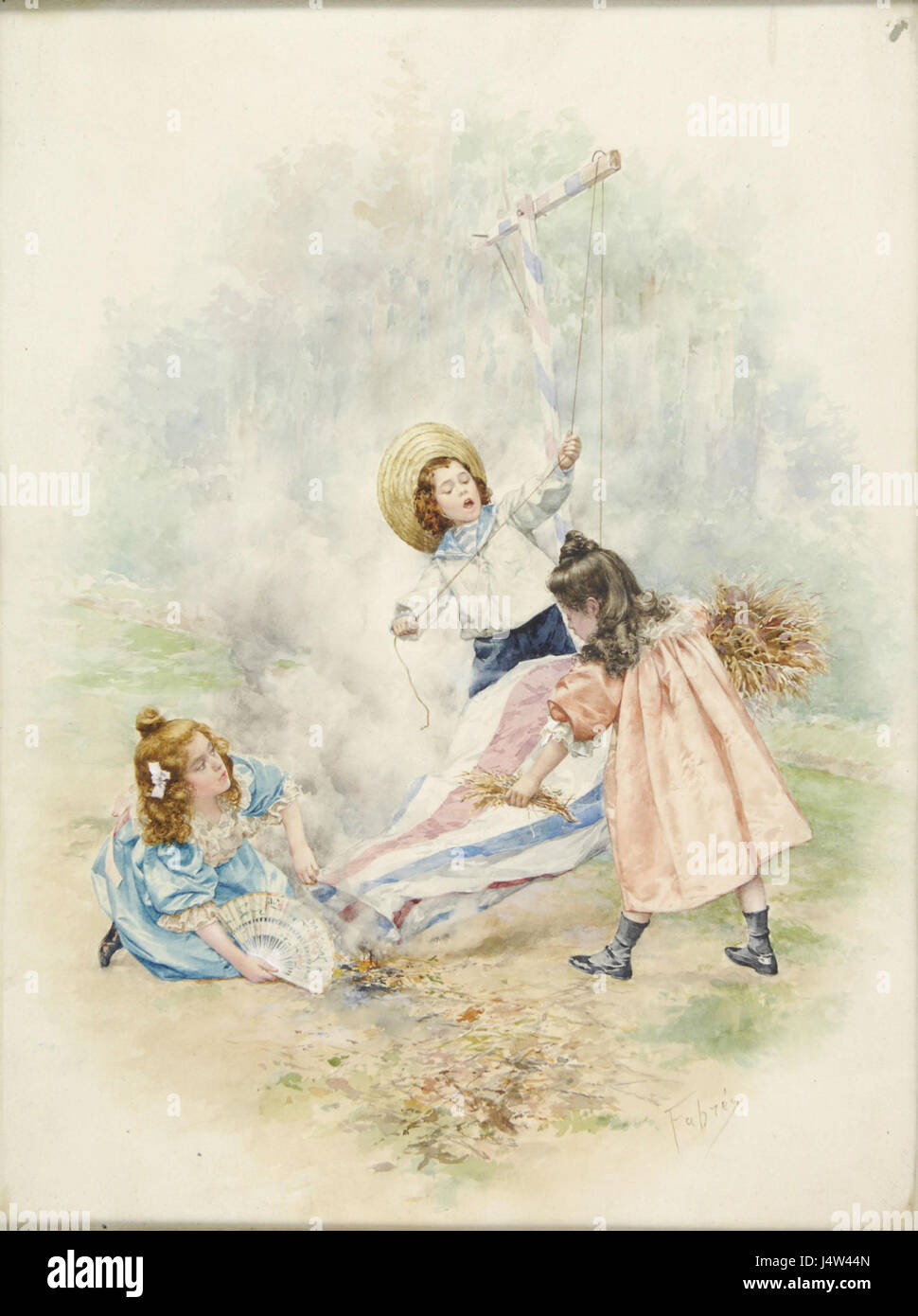 Il re del Carnevale Foto Stock