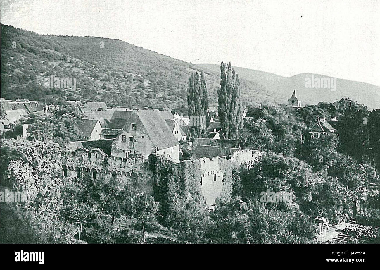 Tiefburg (Karl Pfaff) 1899 Foto Stock