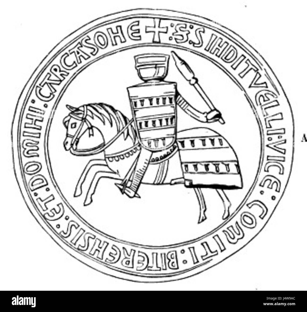 Trencavel Foto Stock