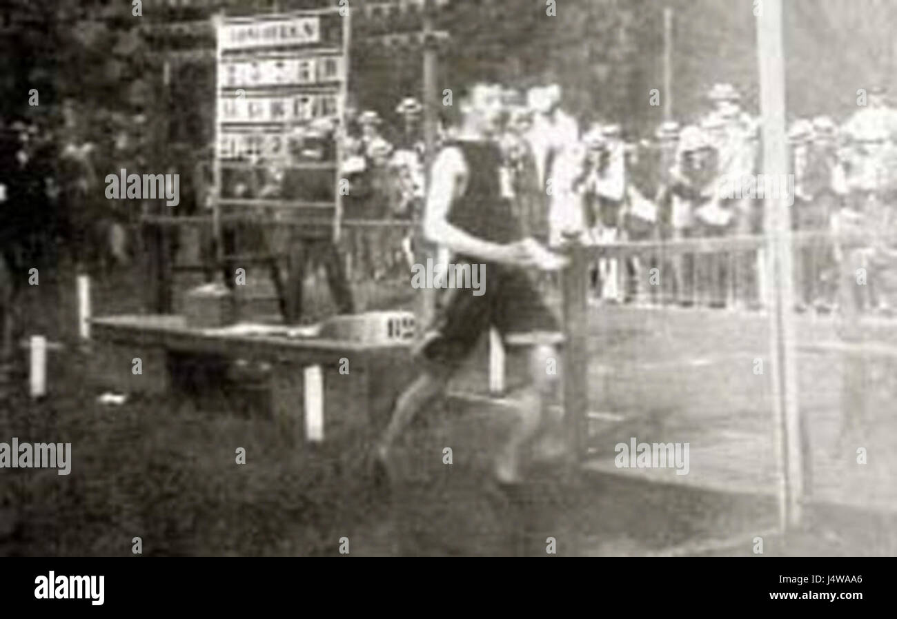 Ziel Marathon 1900 Foto Stock