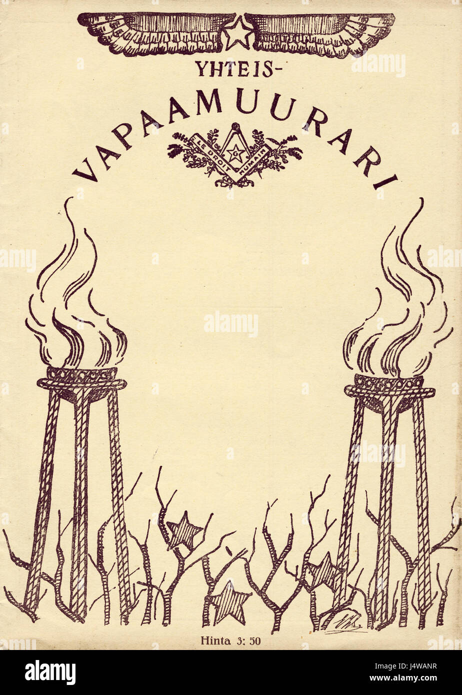 Yhteis 1921 Foto Stock