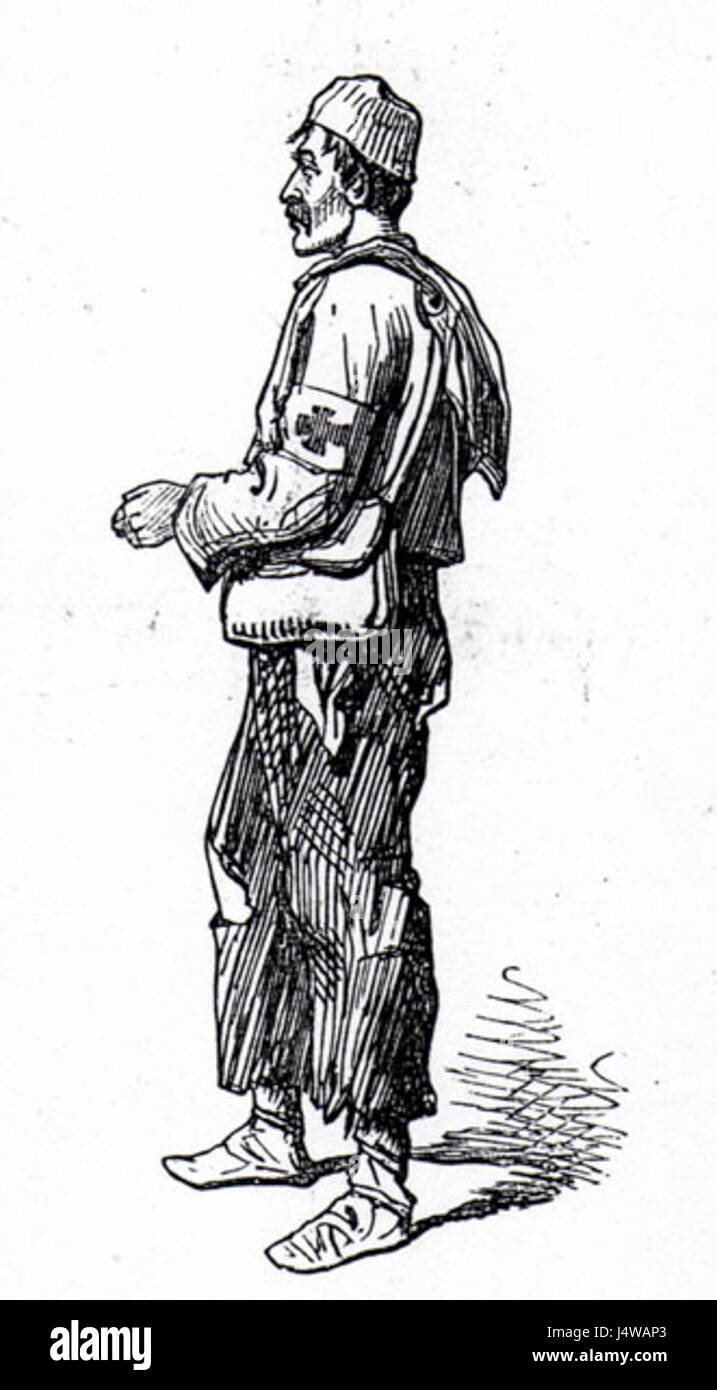 Â€˜Vitez Crveni Krst Montenegroâ€™ si traduce in â€˜Cavaliere della Croce Rossa, Montenegro,â€™ probabilmente riferendosi a una figura storica o militare in Montenegro associata alla Croce Rossa, o a una figura simbolica di cavaliere. Foto Stock