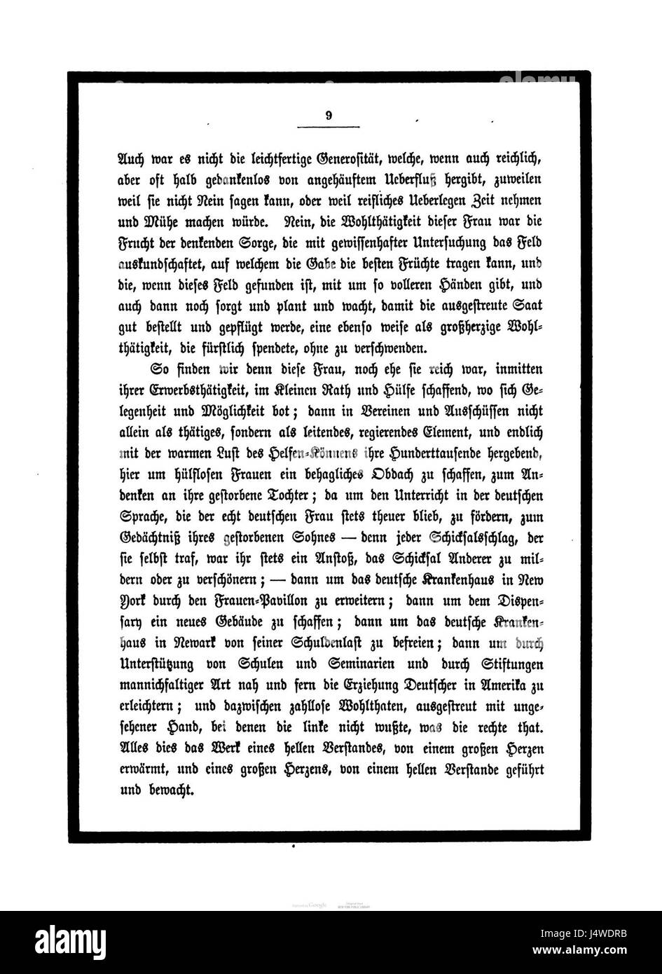 "Zur Erinnerung an Anna Ottendorfer" è un memoriale o tributo ad Anna Ottendorfer, forse una figura storica o una personalità culturale, dedicato alla sua eredità. Foto Stock