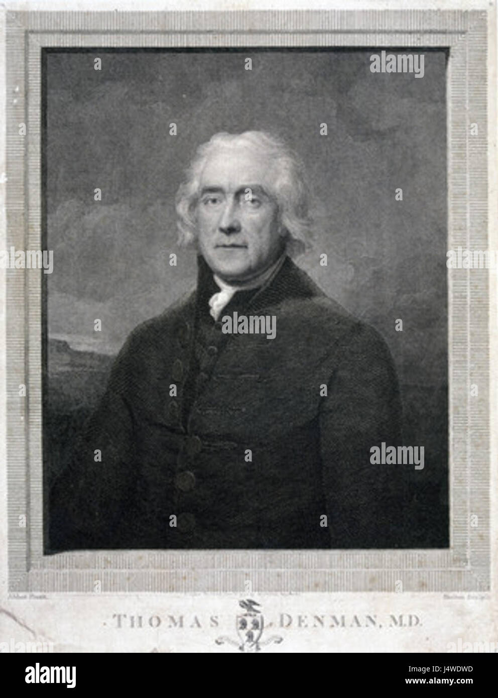 Thomas Denman era un rinomato medico britannico noto per il suo lavoro in ostetricia e ginecologia. I suoi contributi al campo medico, in particolare nella salute delle donne, sono ampiamente riconosciuti. Foto Stock