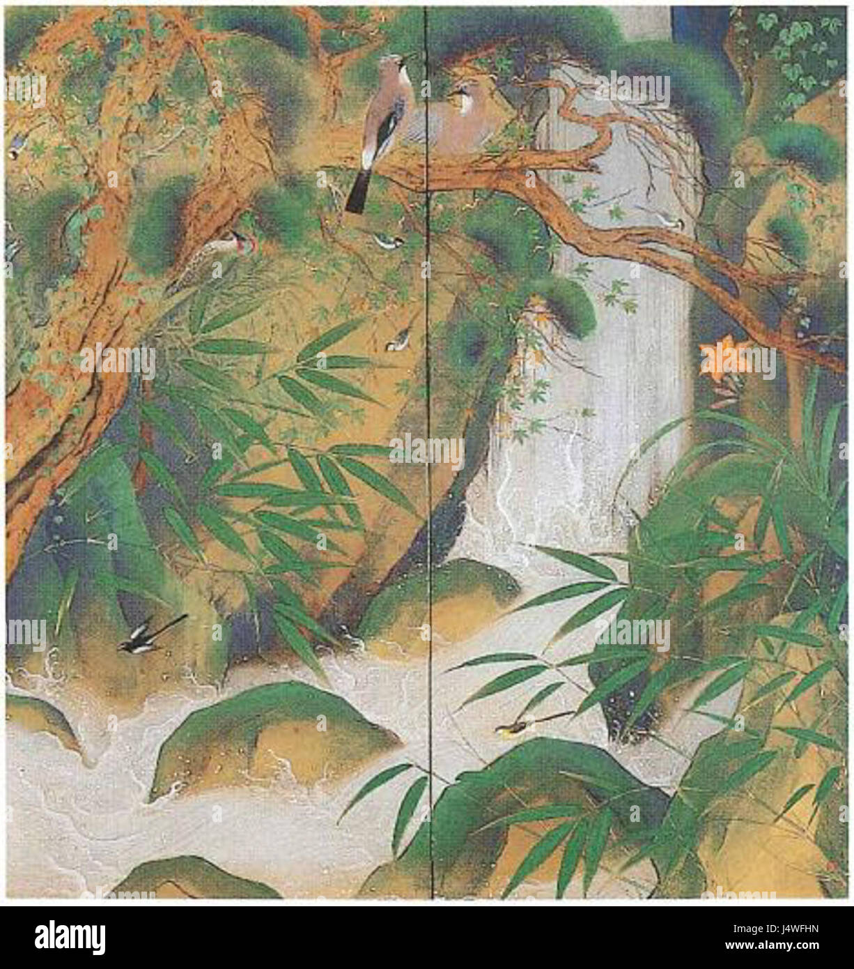 Un riferimento storico o culturale a Uda Tekison, forse un luogo o una figura nella storia o nel folklore giapponese. Foto Stock