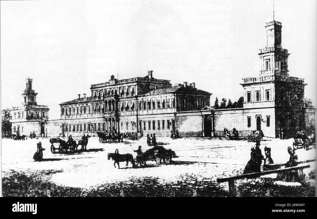 Vienna rail station, Varsavia Foto Stock