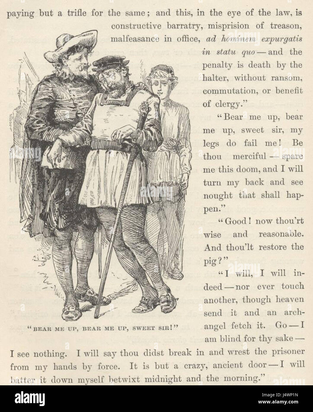 The Prince and the Pauper, un romanzo classico di Mark Twain, esplora la storia di due ragazzi, un principe e un povero, che si scambiano posto e vivono la vita l'uno dell'altro. Questa storia esamina temi di classe sociale, disuguaglianza e valore dell'integrità personale, tutto ambientato nell'Inghilterra dell'era Tudor. Il lavoro di TWAIN è rinomato per il suo commento sociale e l'esplorazione della natura umana. Foto Stock