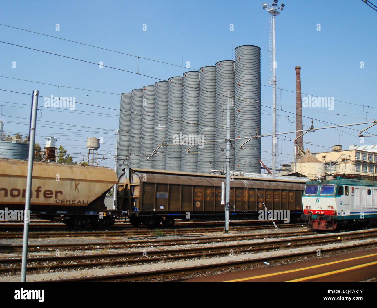 Vercelli stazione Foto Stock