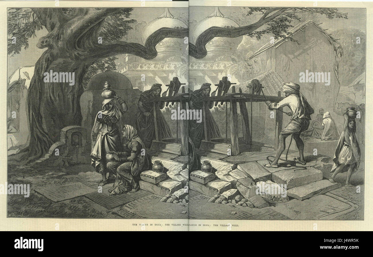 Il borgo ben dal Illustrated London News Foto Stock