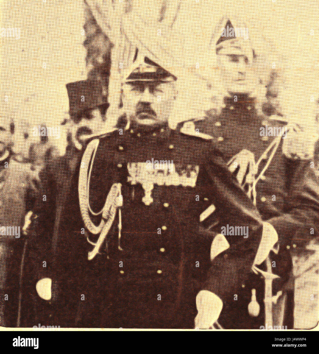 Thomson, luitenant generaal. Porta Doodgeschoten opstandelingen Foto Stock