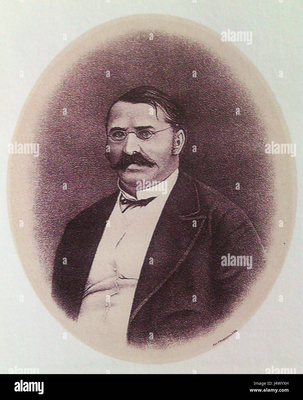 V. A. Cherkasskiy fu una figura di spicco nella storia russa, nota per i suoi contributi alla letteratura e al pensiero sociale. Il suo lavoro si concentrò su temi politici e filosofici, influenzando il paesaggio intellettuale del suo tempo. Foto Stock
