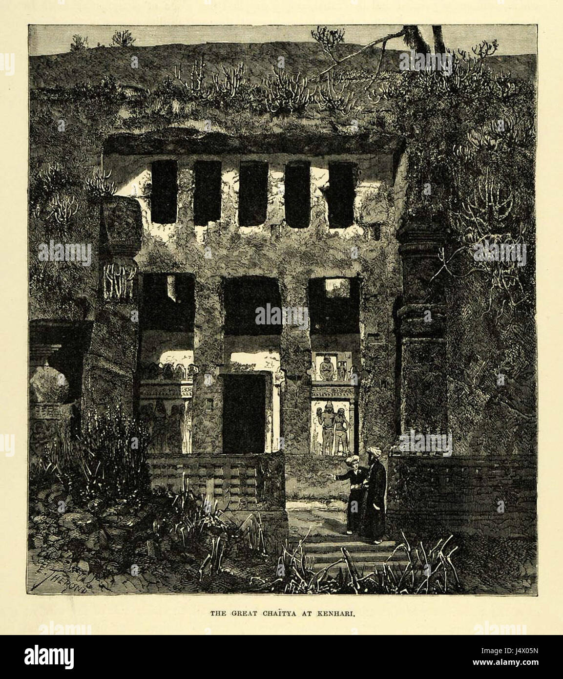 Due incisioni in legno da E. Therond, da 'Le Tour du monde, 1869 Foto Stock Due incisioni in legno da E. Therond, da 'Le Tour du monde, 1869 Foto Stock