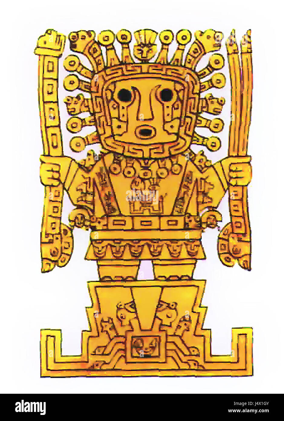 Viracocha Foto Stock