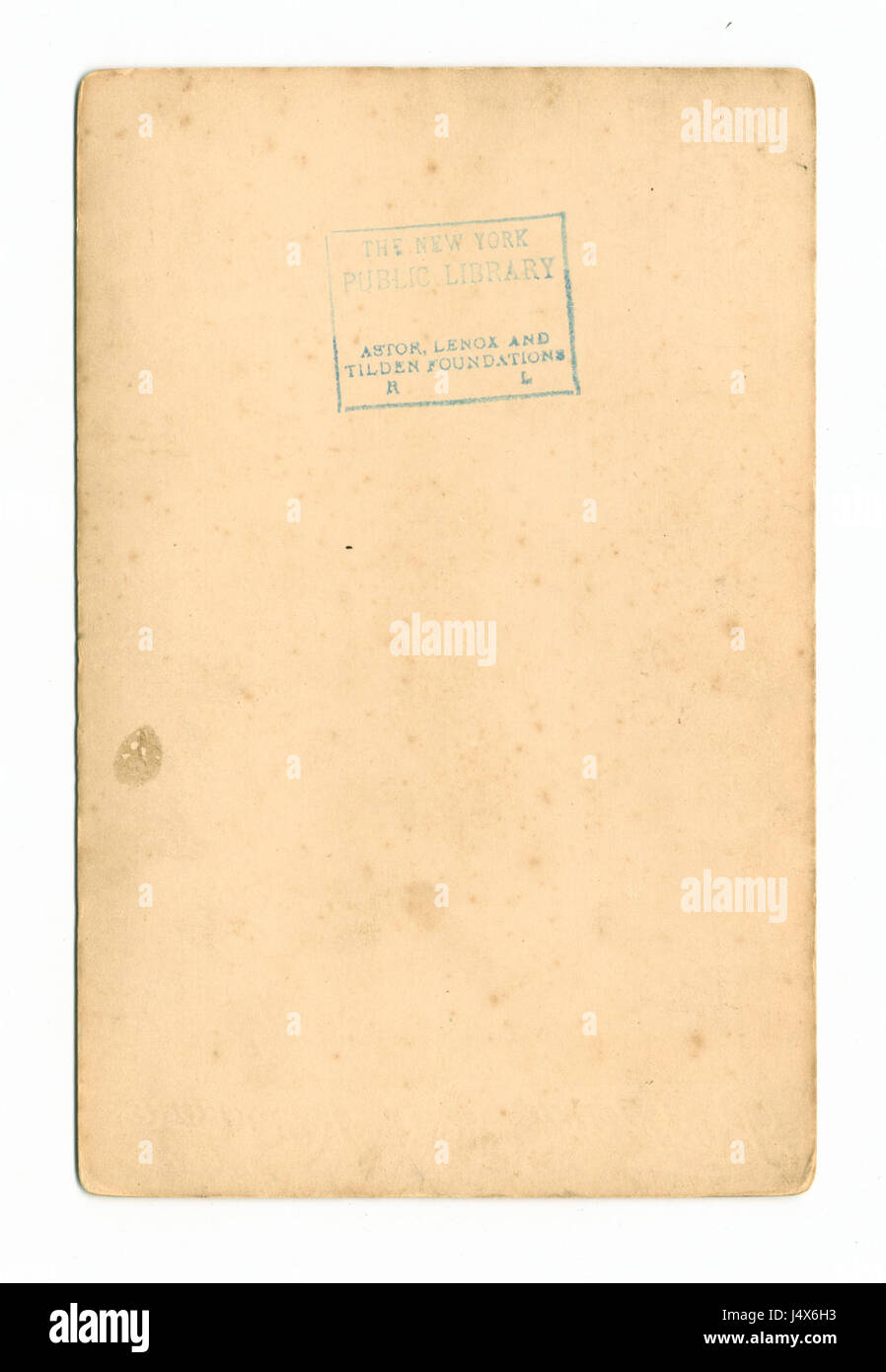 La donna non identificato (NYPL B13537024 56314) Foto Stock