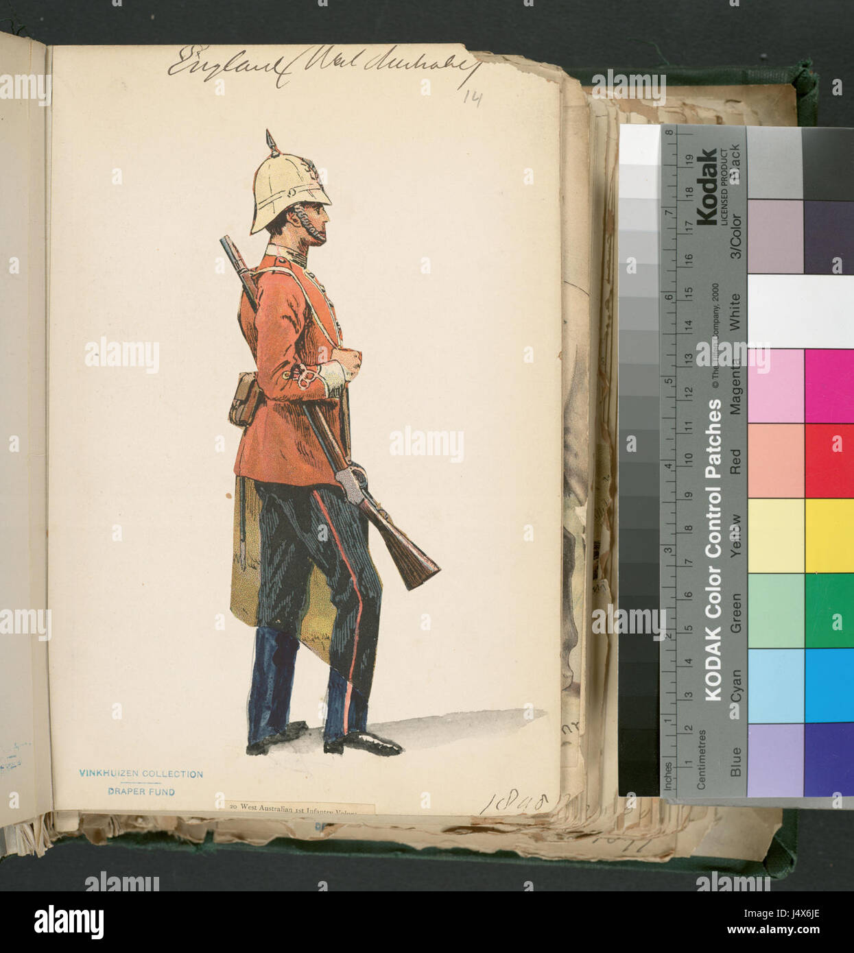 Il termine "West Australian Infantry" si riferisce all'unità militare dell'Australia Occidentale. Il suo ruolo e la sua partecipazione in vari conflitti, in particolare durante l'inizio del XX secolo, evidenziano i contributi di questo gruppo alla difesa australiana. Foto Stock