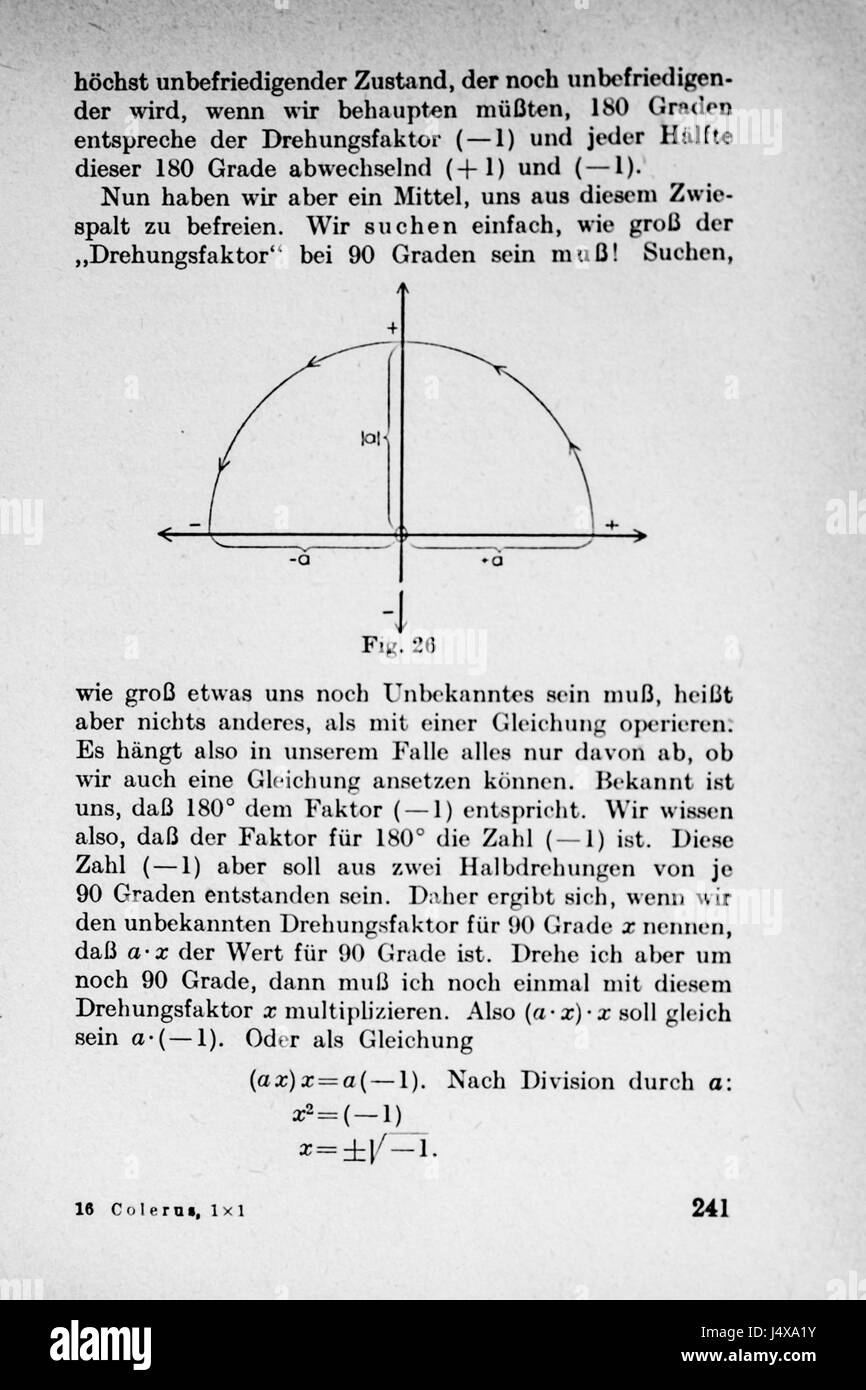 Vom Einmaleins zum solidale Seite 241 Foto Stock