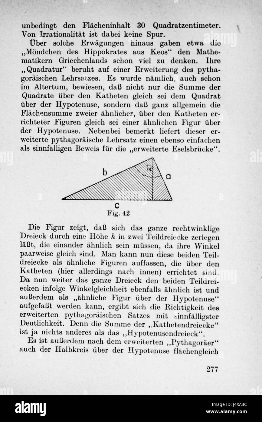 Vom Einmaleins zum solidale Seite 277 Foto Stock