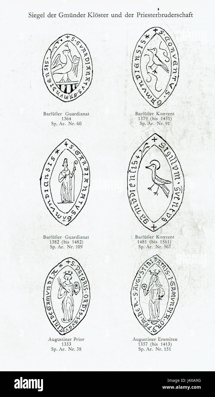 "Weser Siegelzeichnungen 1" si riferisce a una serie di disegni araldici relativi alla regione di Weser, che rappresentano il significato culturale e storico dell'araldica locale in Germania. Foto Stock
