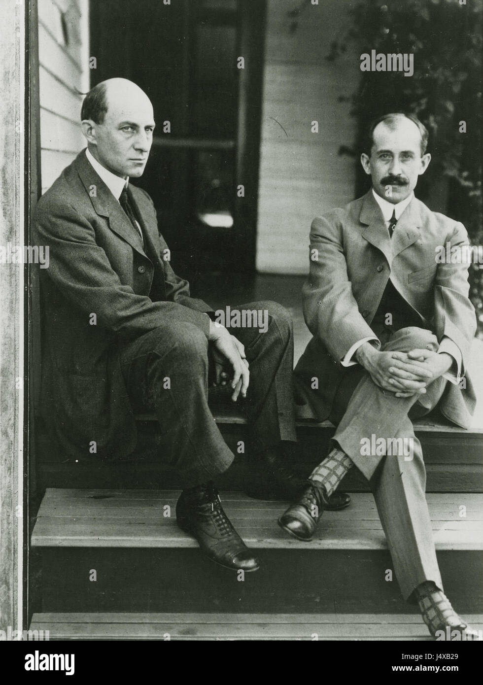 Fratelli Wright a casa, 1909 Foto Stock
