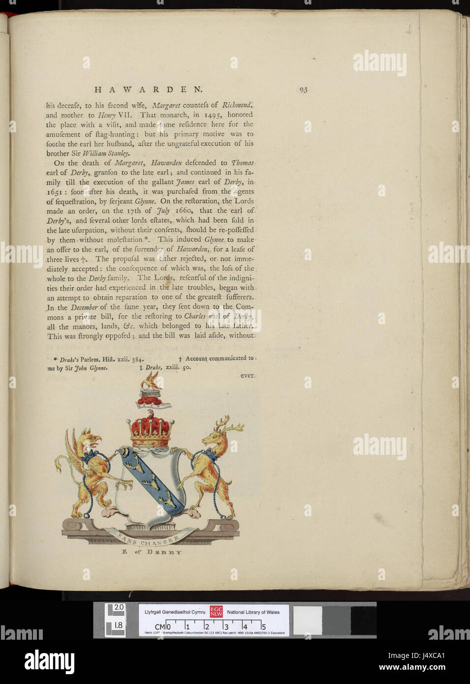 "A Tour in Wales" di Thomas Pennant, pubblicato nel XVIII secolo, è un resoconto di viaggio che descrive le osservazioni di Pennant durante la sua esplorazione del Galles. Il libro copre la storia, la cultura e i luoghi di interesse gallesi, offrendo una panoramica del paesaggio e della gente gallese. Foto Stock