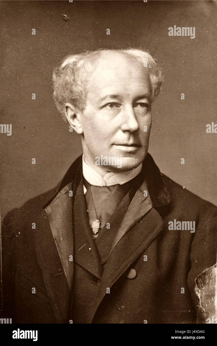 William Farren era un attore inglese noto per le sue interpretazioni nel XIX secolo. Fu celebrato per la sua presenza sul palco e contribuì in modo significativo al teatro inglese durante il suo tempo. Foto Stock