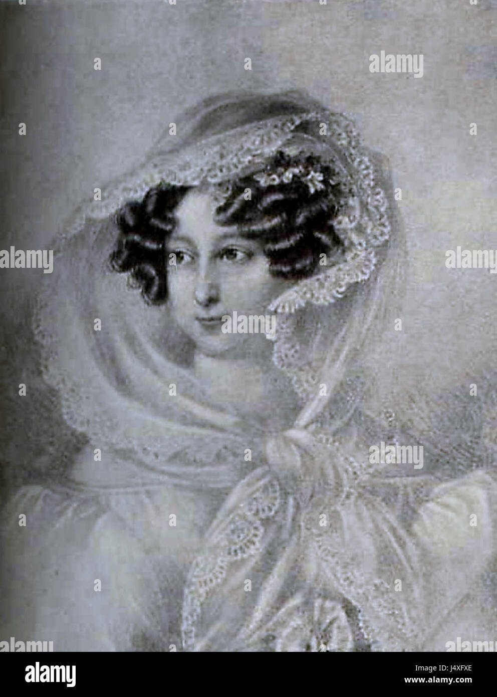 Wilhelmine von Sagan Foto Stock