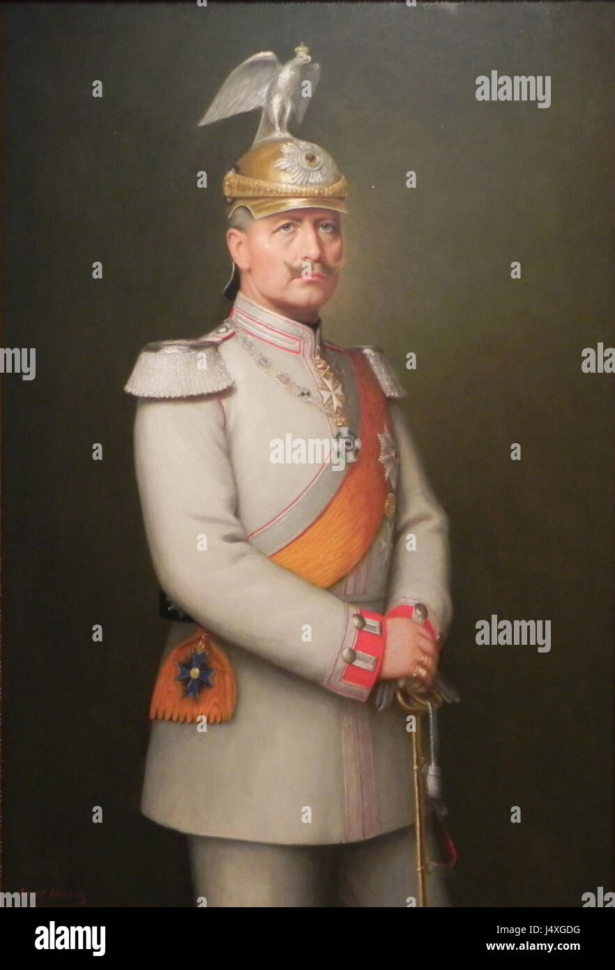 Wilhelm II AEHering Foto Stock