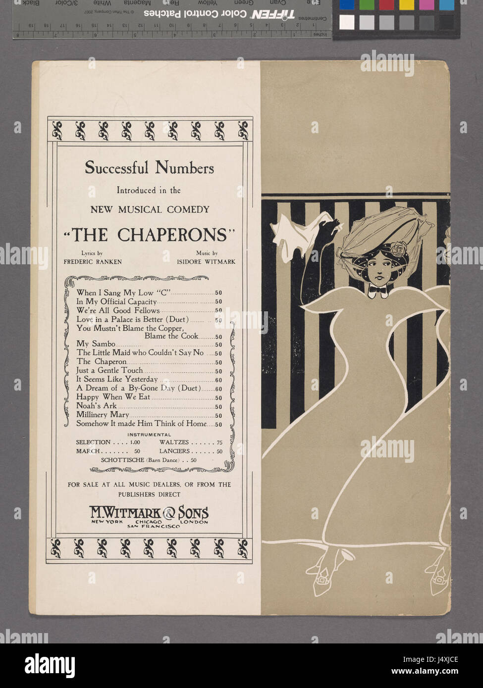Il chaperon (NYPL ADE 1925825 1953343) Foto Stock