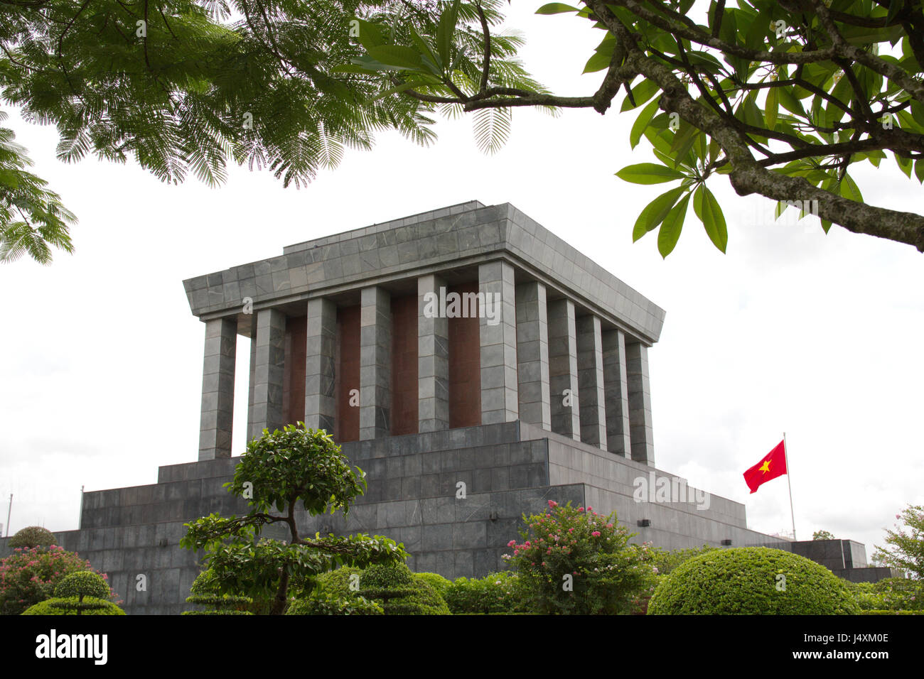 Mausoleo di Ho Chi Minh, Hanoi, Vietnam Foto Stock