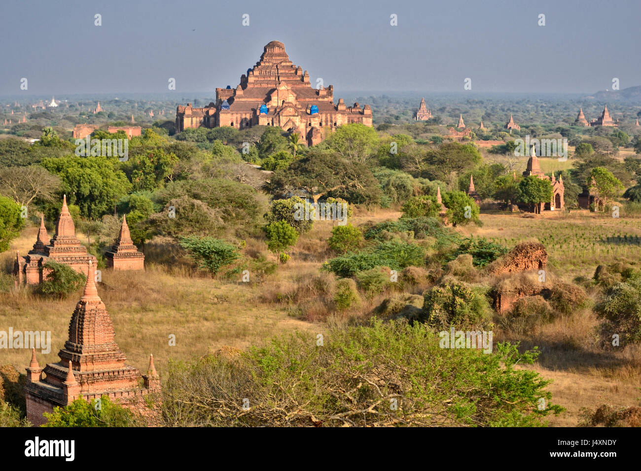 Myanmar Bagan Buddha Foto Stock