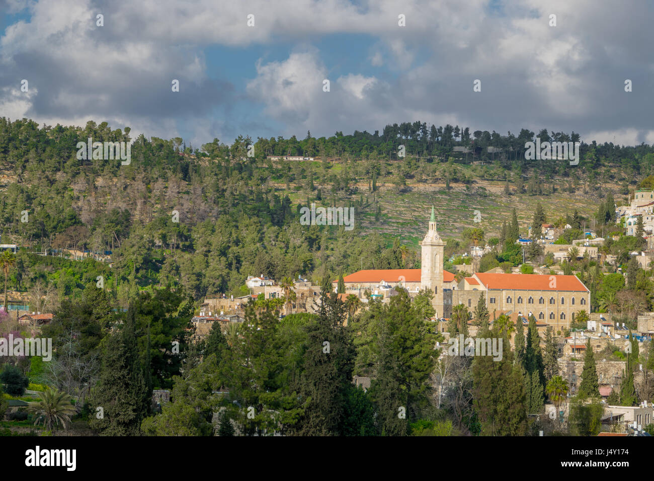 Ein Karem Chiesa Foto Stock