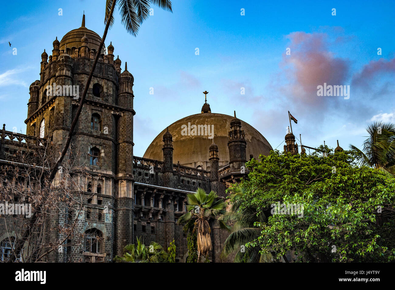 L'ufficio generale delle poste, Mumbai, Maharashtra, India, Asia Foto Stock