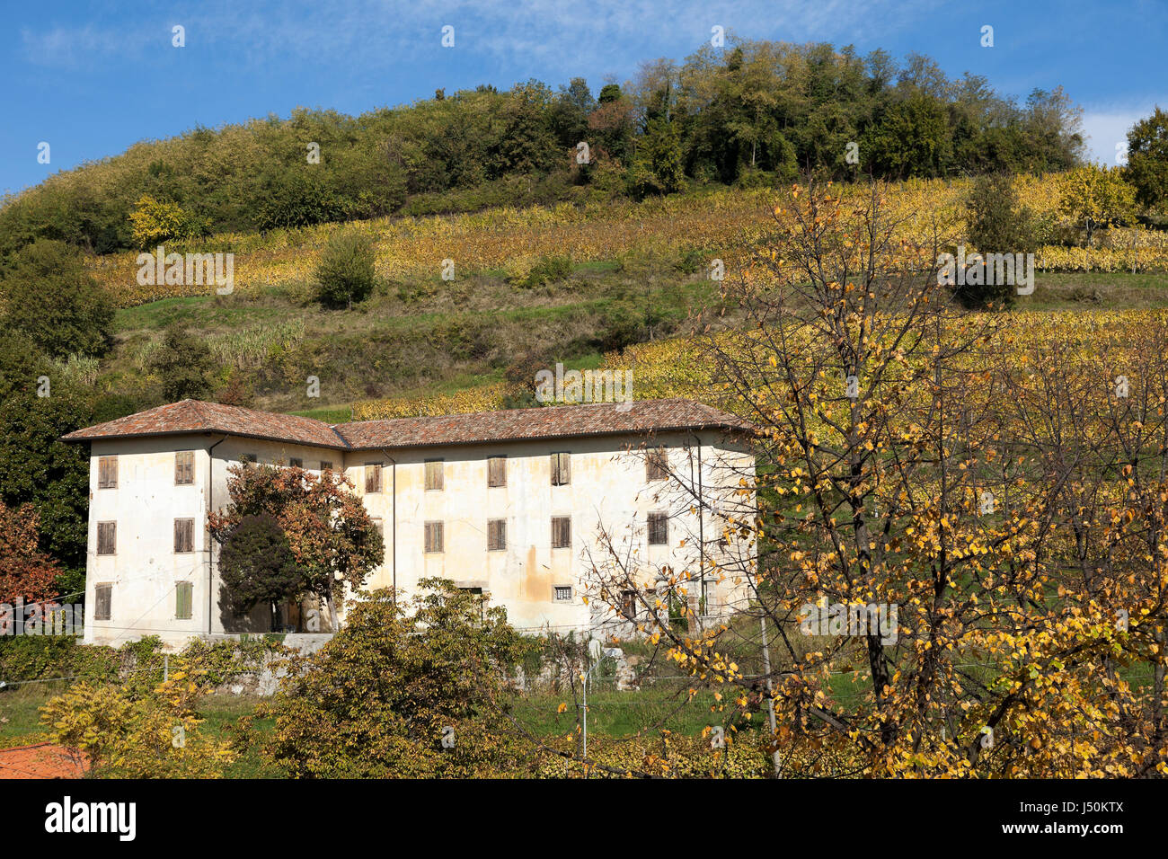 Corno di Rosazzo, Manor House, Friuli, Italia Foto Stock